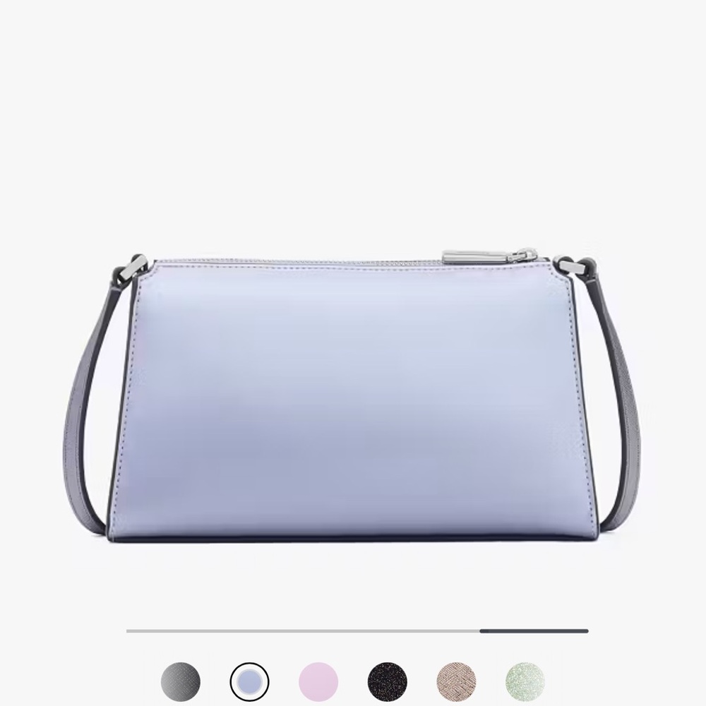 Stunning Kate Spade Kenzie Mini Crossbody in Metallic Candied Flower NWT - Picture 2 of 10